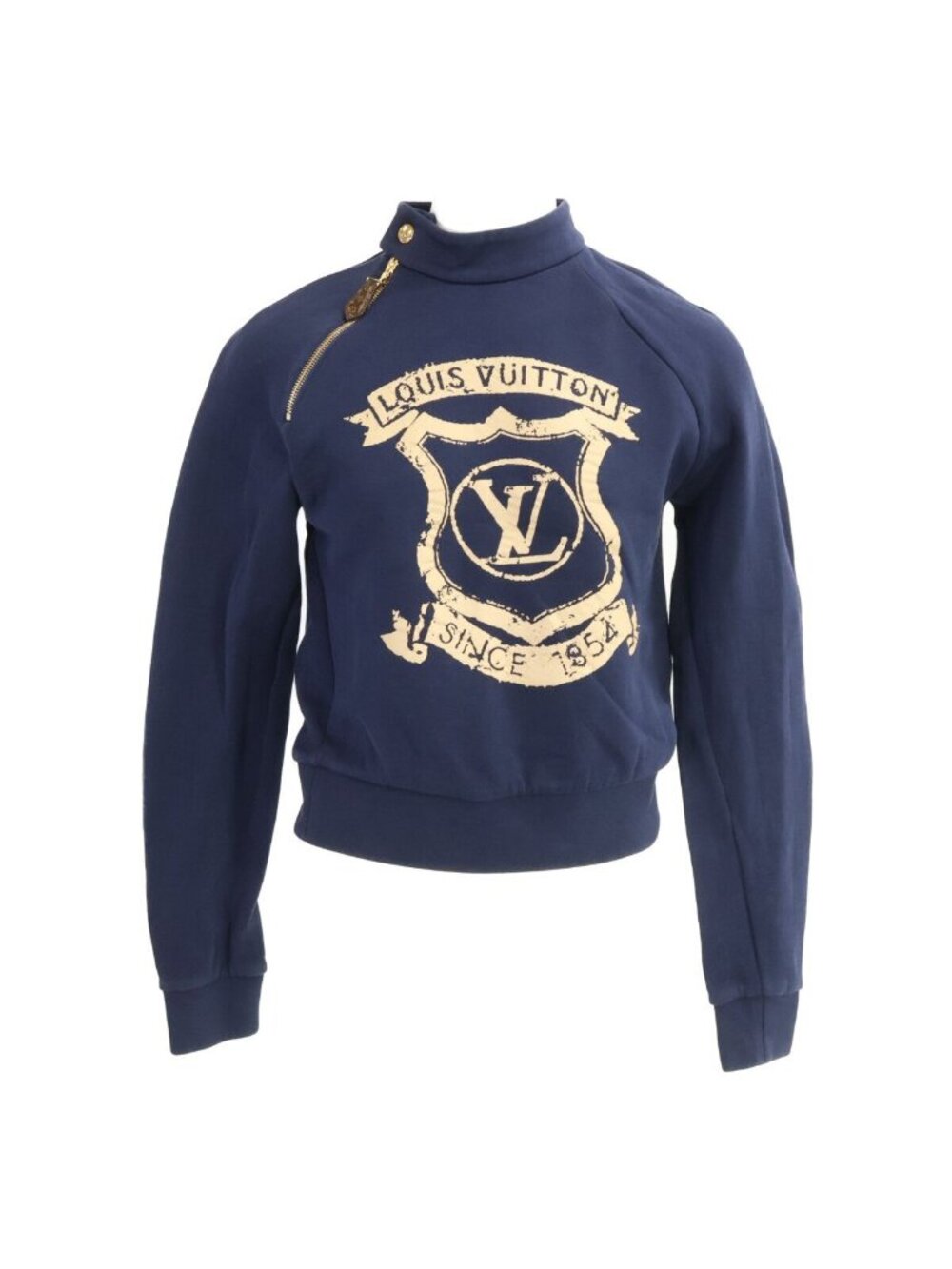 Louis Vuitton Crest High Neck Sweatshirt XS